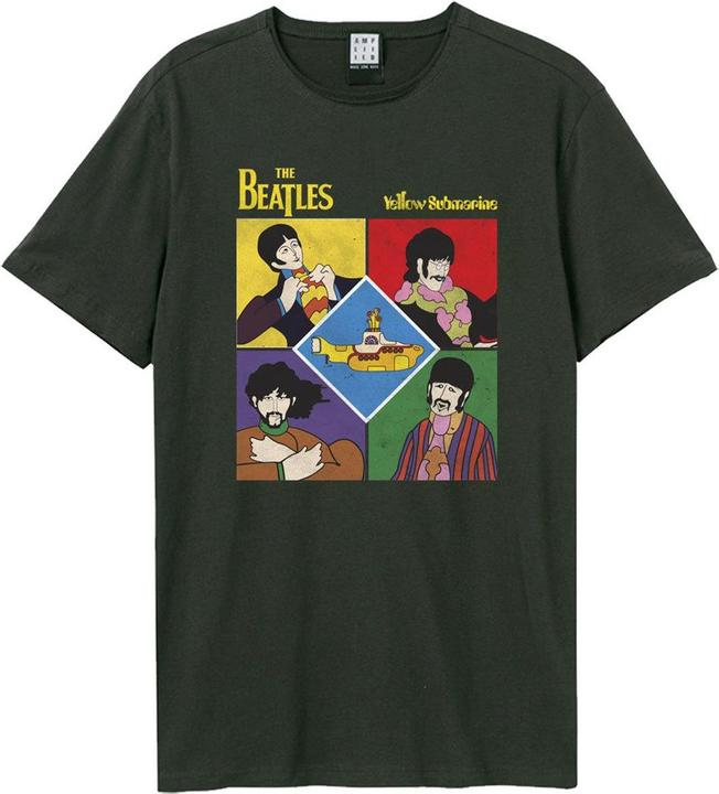 Immagine prodotto Amplified Yellow Submarine Shapes Maglietta The Beatles Adulto Unisex (L)
