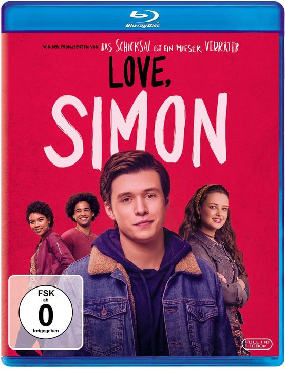 Actual product image Love, Simon (Blu-ray, 2018, German)