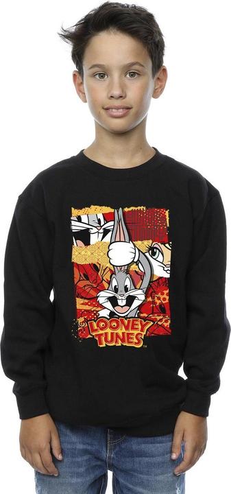 Immagine prodotto Looney Tunes Bugs Rabbit Comic New Year Felpa Ragazzi (152, 158)