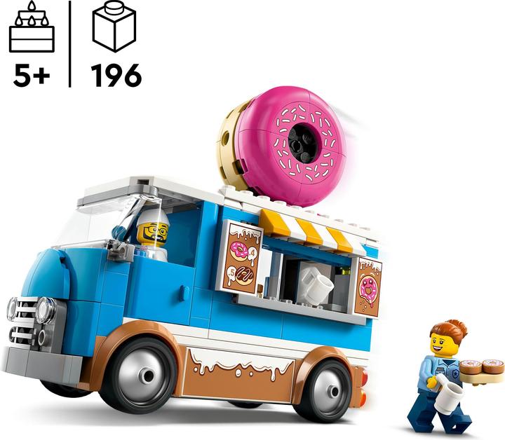 Immagine prodotto LEGO Donut Truck (60452, LEGO City)