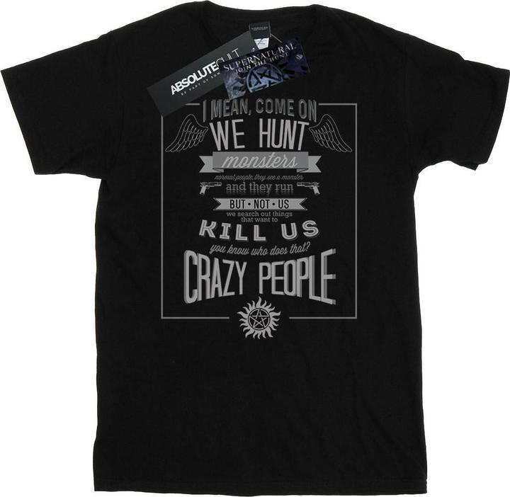 Produktbild Supernatural Crazy People TShirt (S)