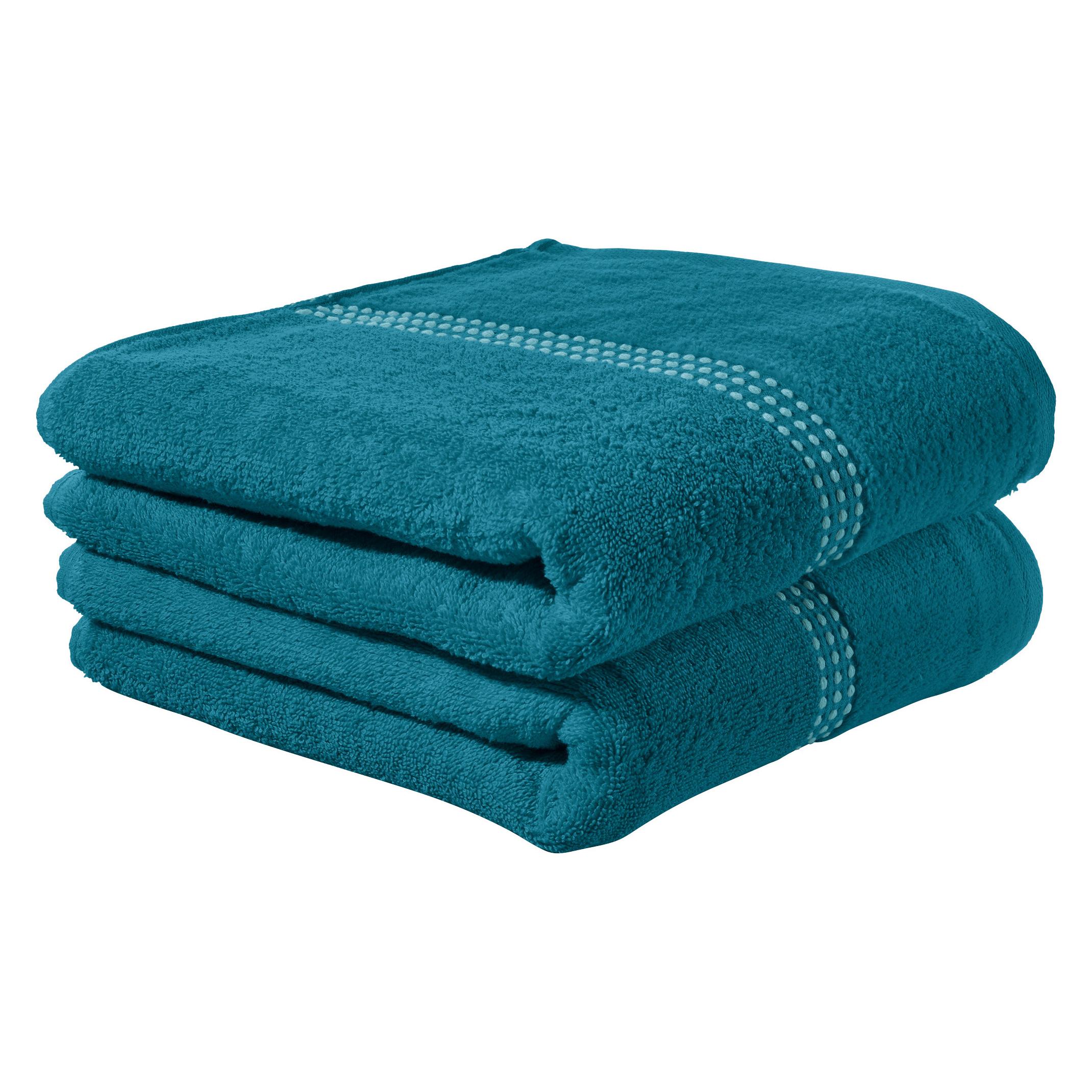 Floringo Frottie Series Professional Star 500 g/m², 100% Cotton, Midnight Blue, Handtuch 2 Pack