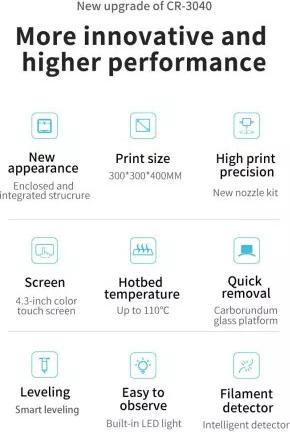 Image du produit Creality Imprimante 3D CR-3040 Pro