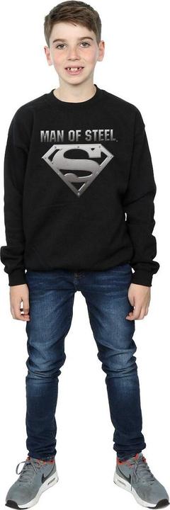Produktbild Superman Man Of Steel Shield Sweatshirt Jungen (152, 158)