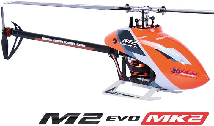 Produktbild OMP Hobby Helikopter M2 MK2 BNF Orange
