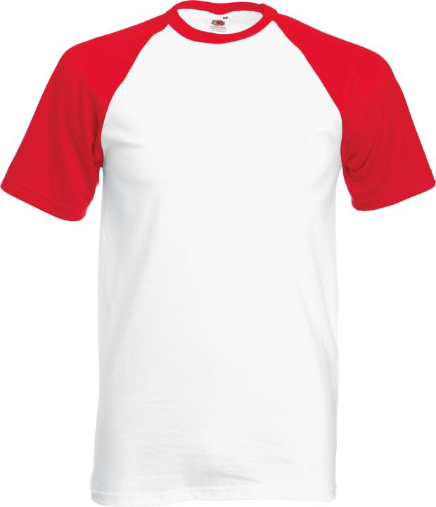 Actual product image Fruit of the Loom Baseball TShirt short-sleeved (S)