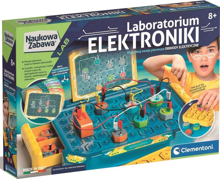 Produktbild Clementoni Wissenschaftliche Unterhaltung – Elektroniklabor