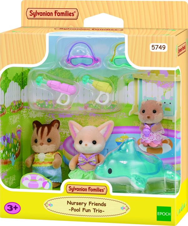 Produktbild Sylvanian Families Erlebniskindergarten Freunde “Poolspass”