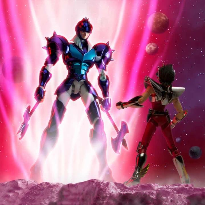 Actual product image Bandai Saint Seiya figurine Saint Cloth Myth Ex Gamma Phecda Thor 25 cm