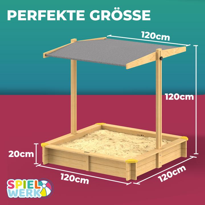 Produktbild Spielwerk Samu mit Sonnendach