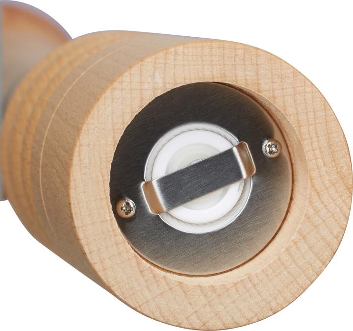 Actual product image Relaxdays Wooden Pepper Mill (Chili, Sea salt, Salt)