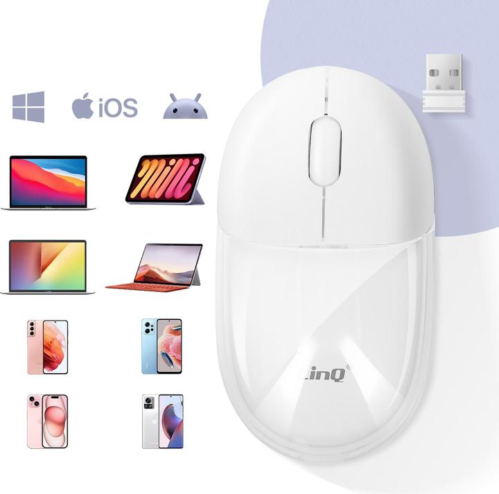 Actual product image LinQ W707 Bluetooth mouse (Wireless)
