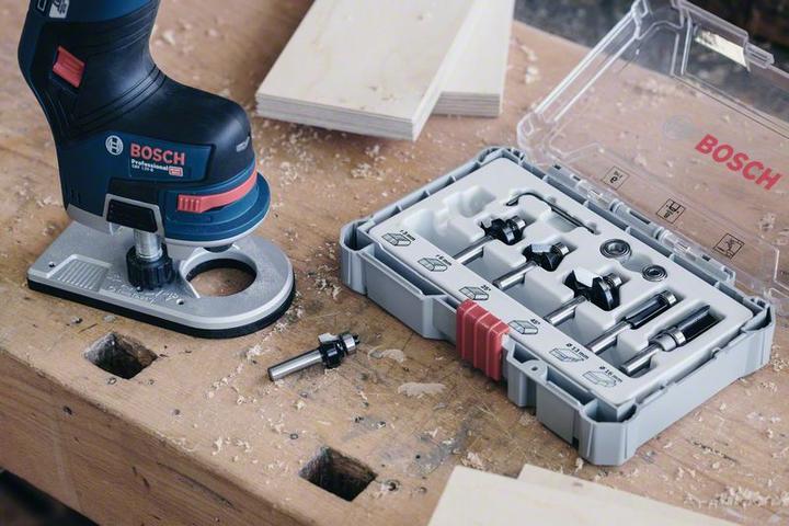 Actual product image Bosch Professional Zubehör Freehand milling cutter set.