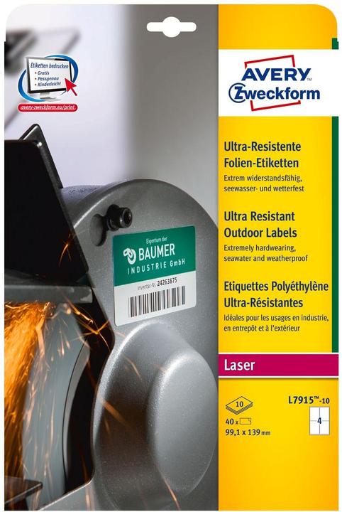 Produktbild Avery Ultra-robuste Folienetiketten