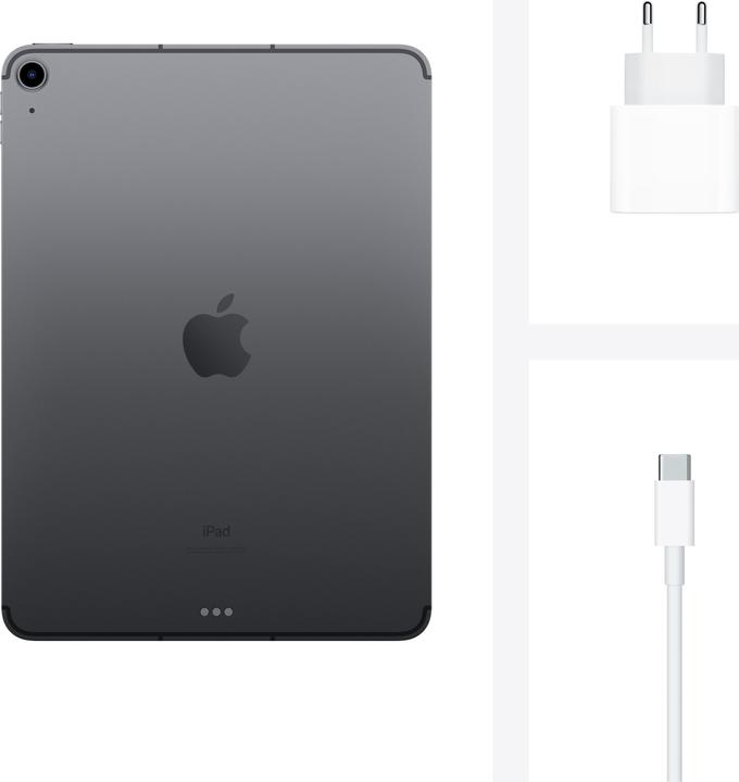 Produktbild Apple iPad Air 2020 (4. Gen) (4G, 10.90", 256 GB, Space Gray)