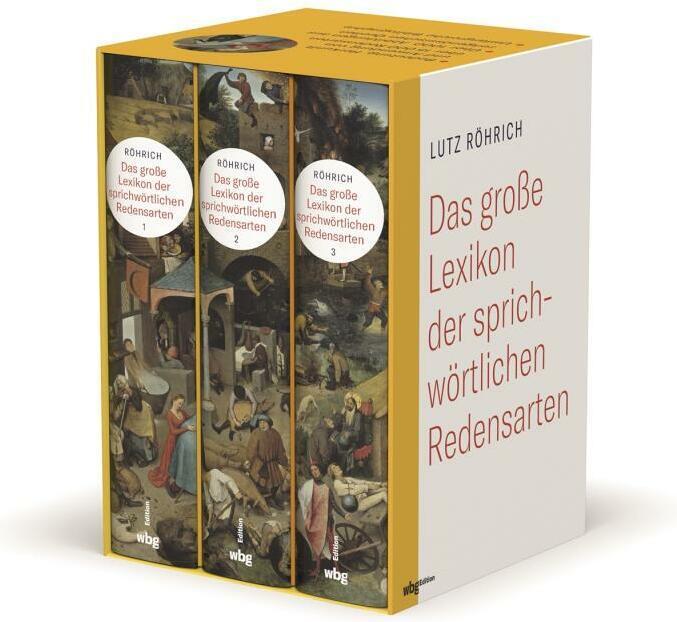 Produktbild Lutz Röhrich: Das grosse Lexikon der sprichwörtlichen Redensarten (Deutsch, Werner Mezger, Lutz Röhrich, 2023)