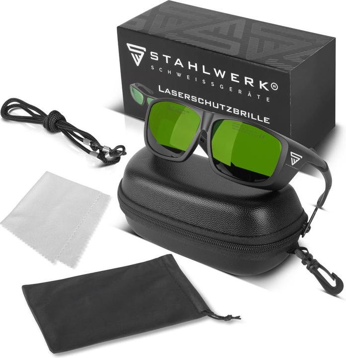 Actual product image Stahlwerk Laser safety goggles according to DIN EN207 Wavelength range from 660 - 1080 nm