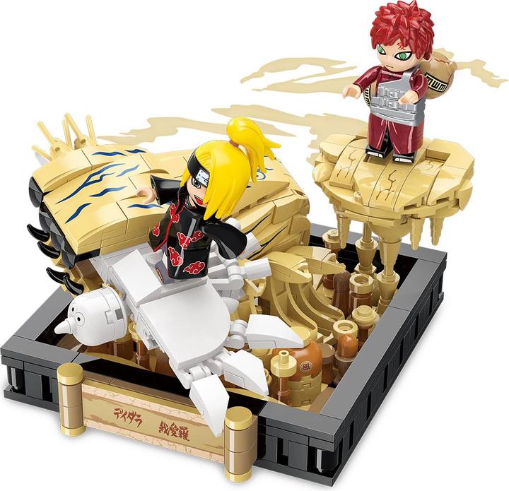 Produktbild Qman Diorama Gaara gegen Deidara