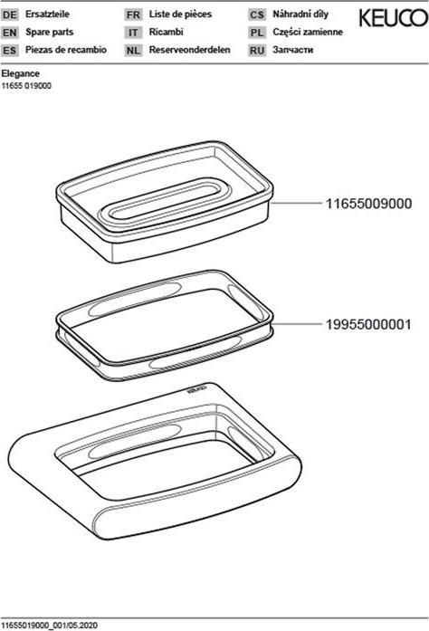 Actual product image Keuco Soap dish with holder Elegance 11655019000 chrome real crystal frosted