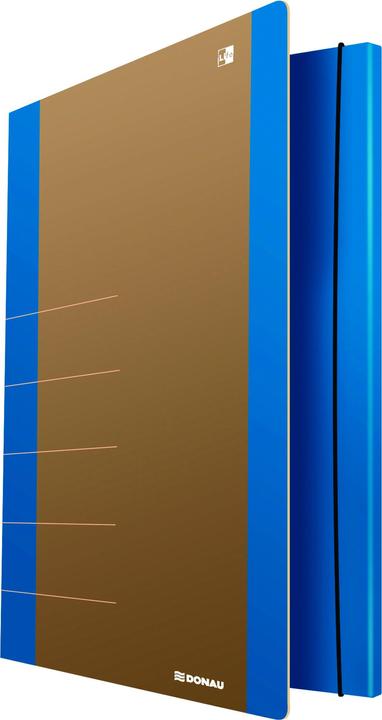 Immagine prodotto Donau Cartella Life DIN A4 blu neon (A4, 1 x)