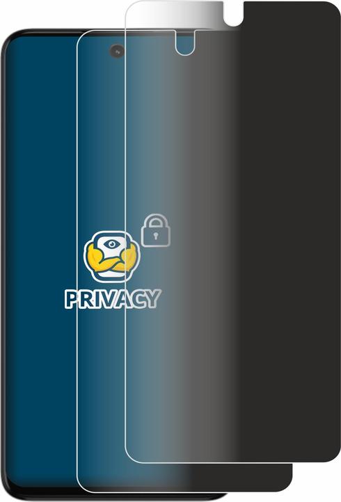 Produktbild BROTECT Sichtschutzfolie Anti-Spy Privacy Folie Blaulicht-Schutz (2 Stück, Motorola Moto G32)