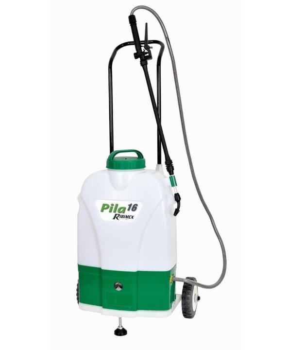 Image du produit Ribimex PILA 16 Pompe de pulvérisation à batterie sur roues 16 litres 12 V8 Ah (16 l)