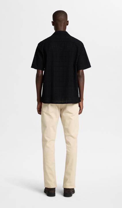 Produktbild Selected Homme Broderie Anglaise Kurzarmhemd (XL)