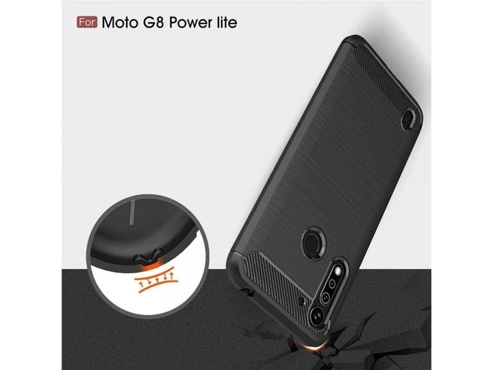 Image du produit Screenguard Motorola Moto G8 Power Lite Housse Carbon Brushed Soft TPU (Motorola Moto G8 Power Lite)