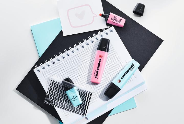 Actual product image STABILO BOSS ORIGINAL Pastel Highlighter (Crimson, 5 mm, 1 x)