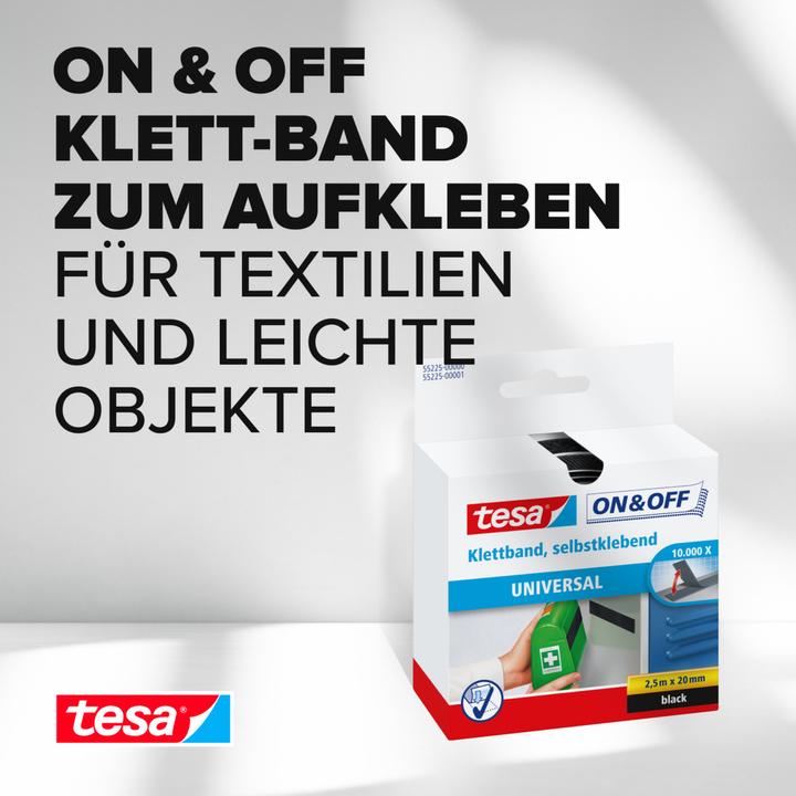 Image du produit tesa On Off Velcro (20 mm)