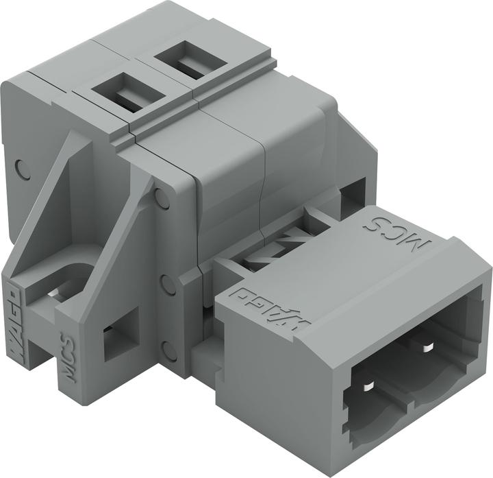 Immagine prodotto Wago Connettore maschio (standard) Numero di poli Totale 8 231-608/019-000 Passo: 5 mm 50 pezzi
