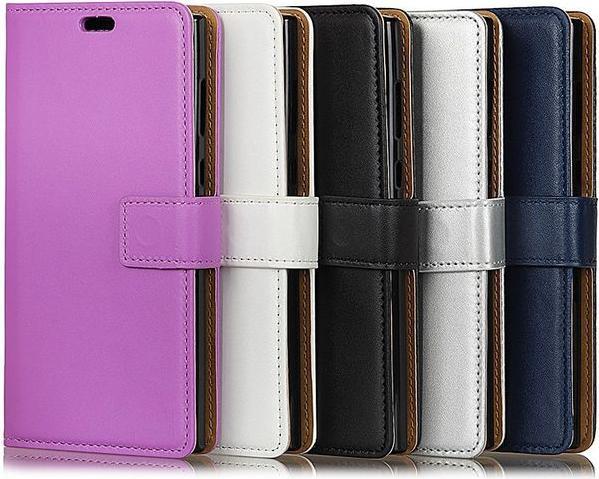 Actual product image MU Classic Leather Bookcover Sleeve (Nokia 7)