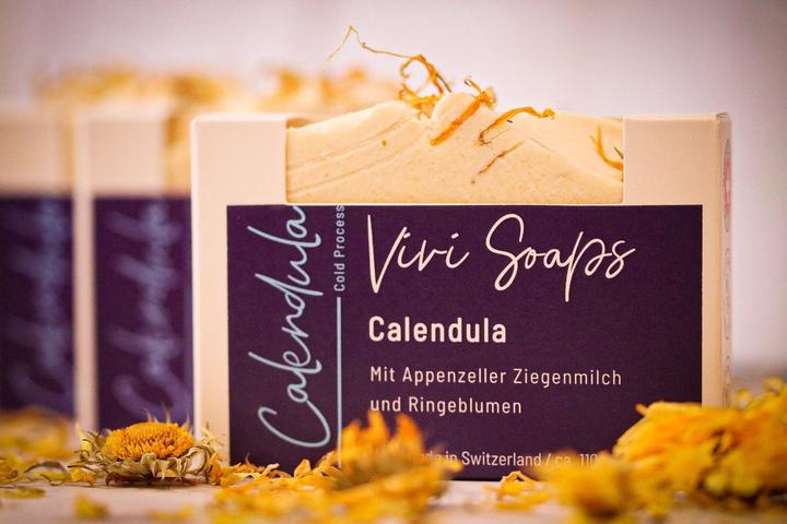 Immagine prodotto Vivi Soaps Calendula - sapone al latte di capra (Sapone duro)