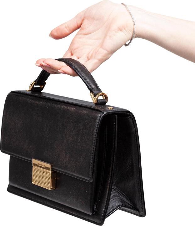 Produktbild Golden Goose venezia handbag in black leather