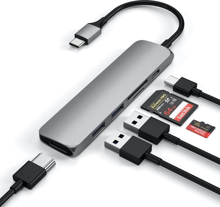 Satechi ST-SCMA2M (USB-C, 6 Ports)