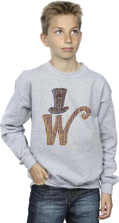 Image du produit Willy Wonka & the Chocolate Factory - Sweat W LOGO HAT - Garçon (140, 146)