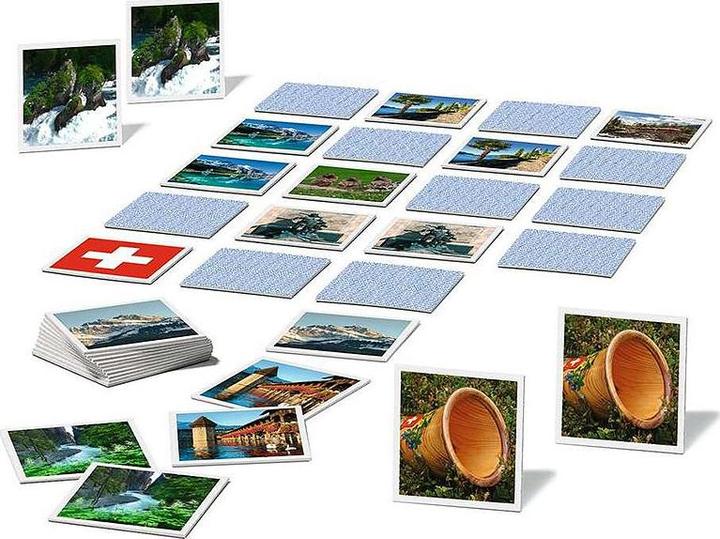 Produktbild Ravensburger Memory Switzerland (Deutsch, Englisch, Französisch, Italienisch)