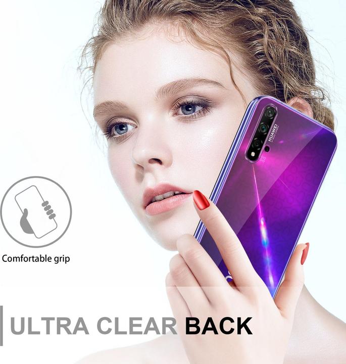 Actual product image Cadorabo TPU Hull 360 Degree Case (Huawei Nova 5T, Honor 20s, Fee 20)