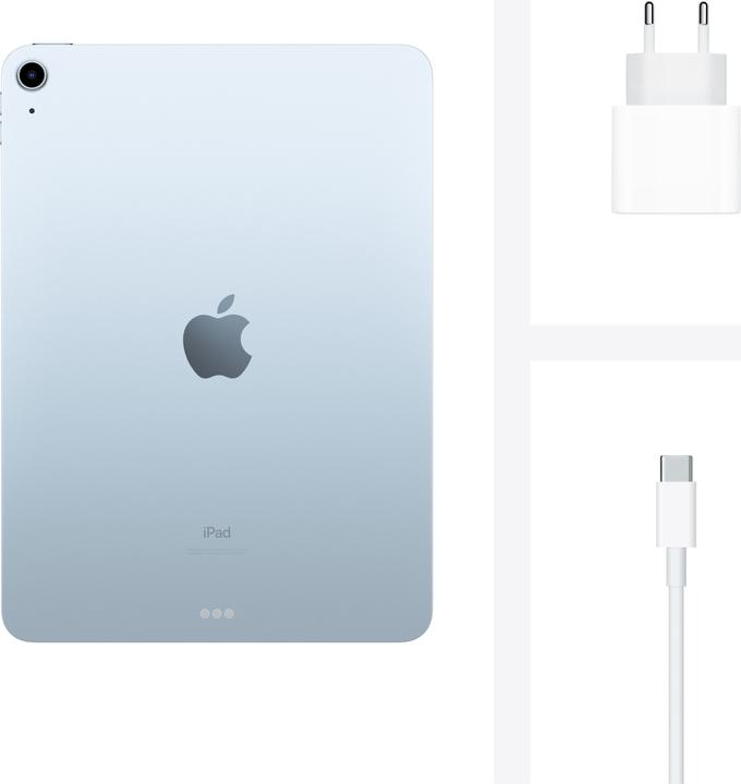 Produktbild Apple iPad Air 2020 (4. Gen) (nur WLAN, 10.90", 64 GB, Sky Blue)