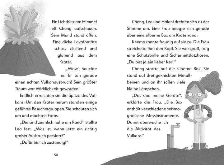 Produktbild Ein Fall für die Forscher-Kids 6. Einsatz am Vulkan (Deutsch, S. J. King, Violeta Topalova, Ellie O’Shea, DK Verlag - Kids, 2024)