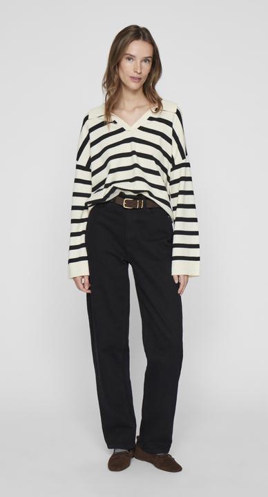 Image du produit Vila Pull-over en maille rayée (S)