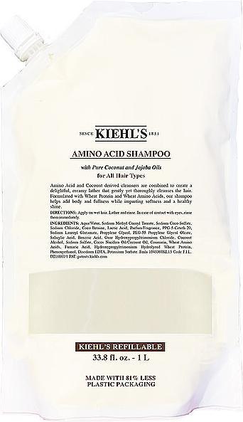 Actual product image Kiehl's Amino Acid Shampoo Refill Pouch (1000 ml, Liquid shampoo)