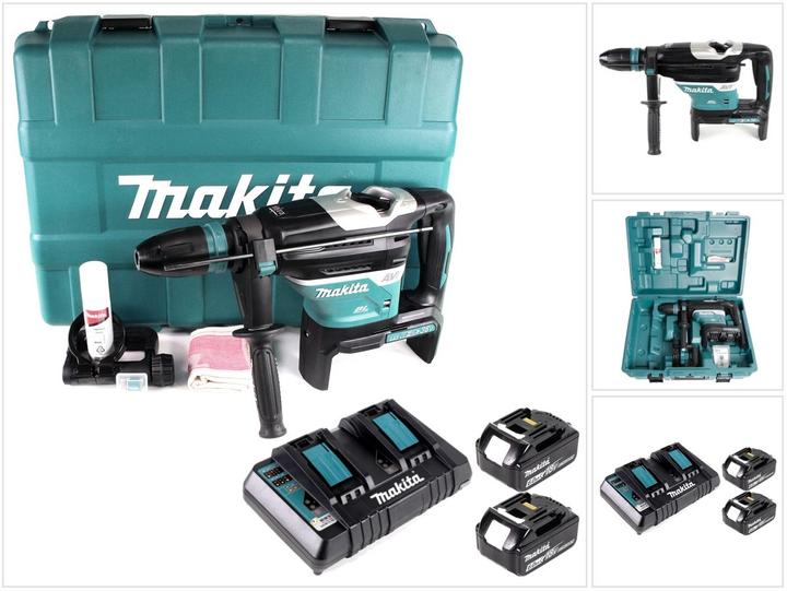 Produktbild Makita 2x18V SDS-Max Akku-Kombihammer DHR400PG2U (Akkubetrieb)