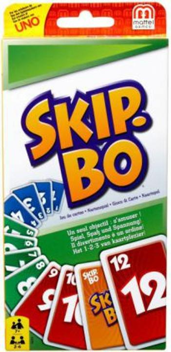 Actual product image Mattel Games Skip-Bo (German, French, Italian)