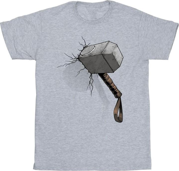 Immagine prodotto Marvel Thor Hammer Crack Maglietta Uomo (M)