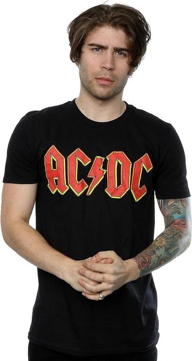 Image du produit AC/DC T-shirt en coton avec logo pour hommes (XXL)
