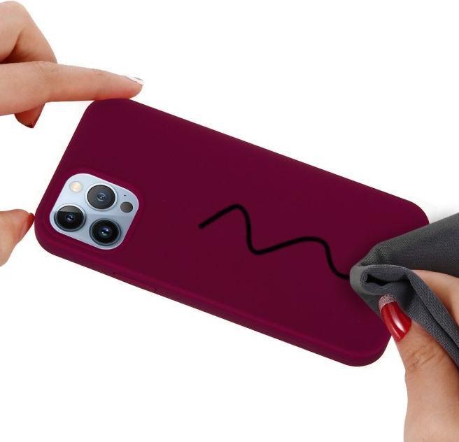 Actual product image MU Classic Liquid Silicone Series (Apple iPhone 15 Pro)