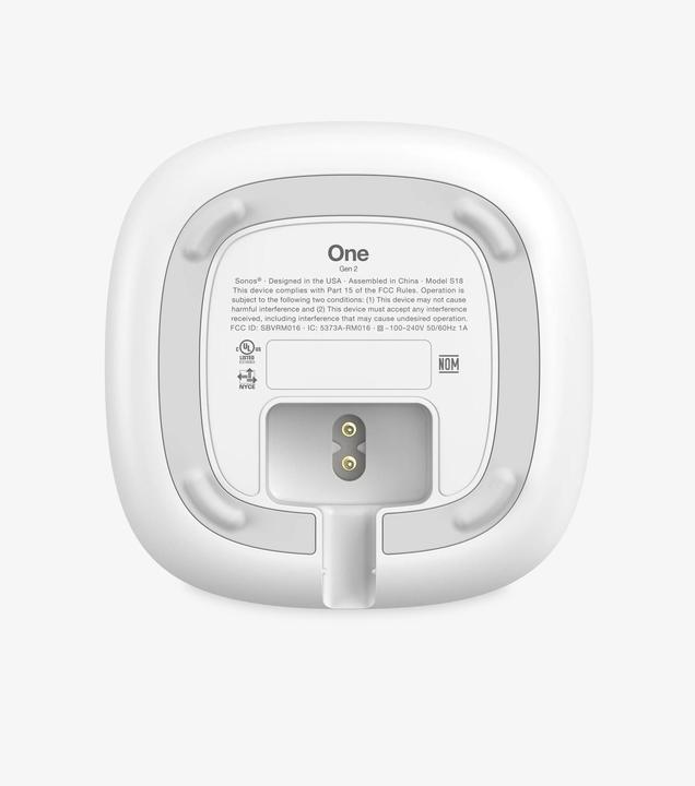 Produktbild Sonos One Gen2 (WLAN, Airplay 2)