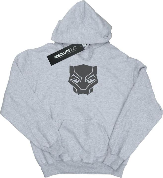 Actual product image Boys Black Panther Black On Black Hoodie (116)