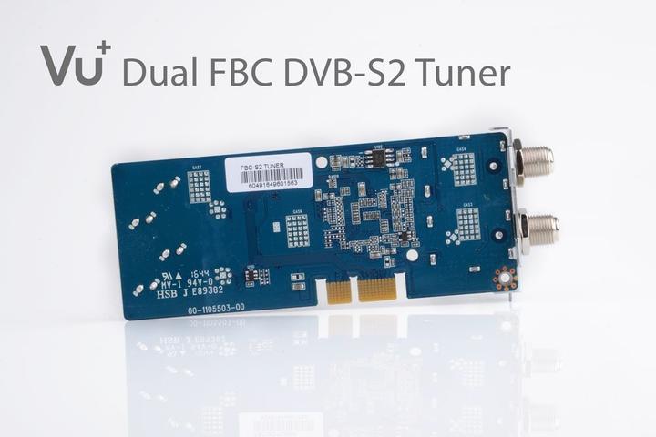 Produktbild Vu+ DVB-S2 /S2X FBC Twin Tuner Duo (8 GB, DVB-S2X, CI+-Schacht)